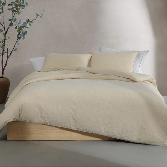 Calvin Klein Other - Calvin Klein Branching Leaves Cotton Duvet Cover Set Queen
